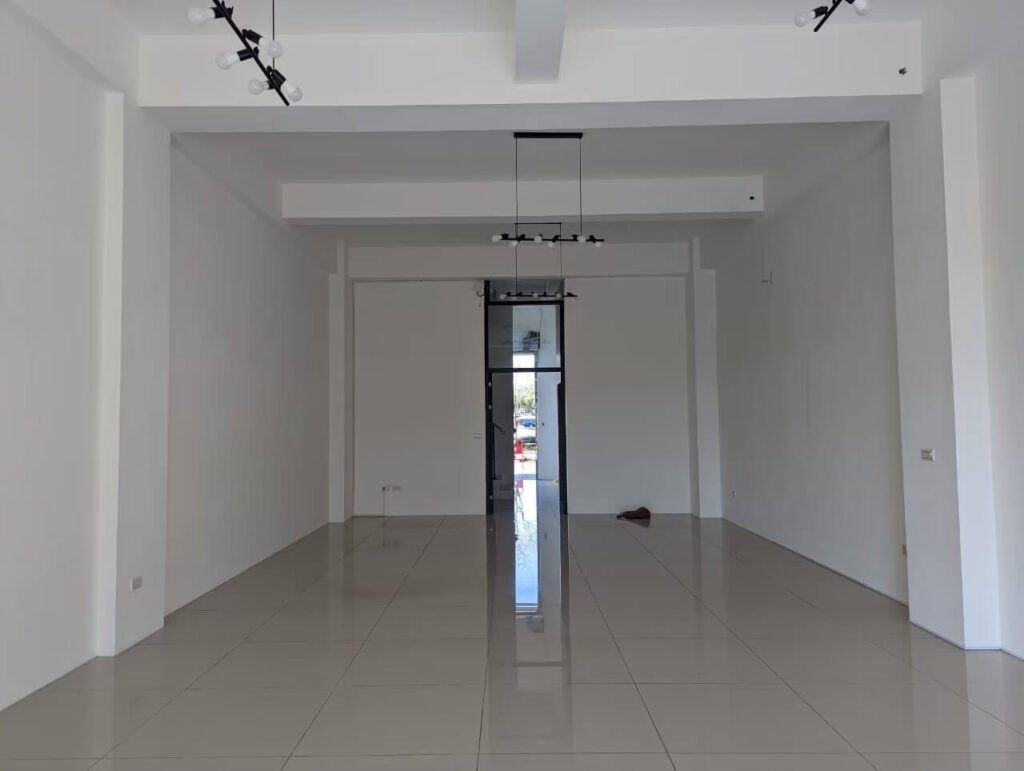 新成屋裝修-瑜珈教室-內側立面改造前